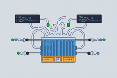abstract view of DDEV automated tests